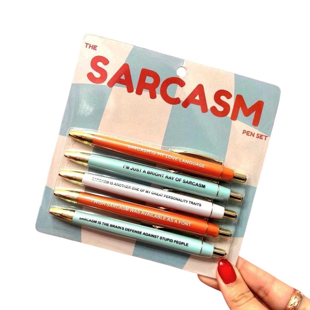 Sarcasm Pen Set
